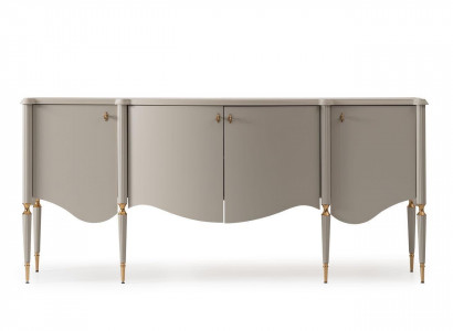 Sideboard Cabinet Wardrobe Wood Beige Dresser Dining Room Furniture